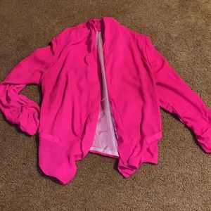 Neon Pink Blazer